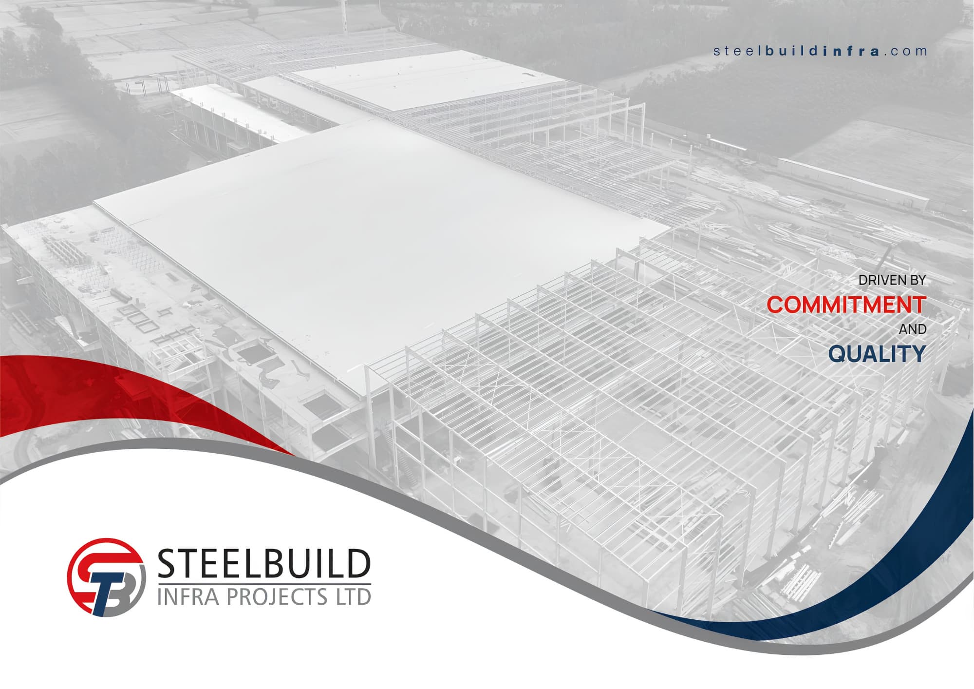 Steelbuild Infra Projects Limited company brochure cover