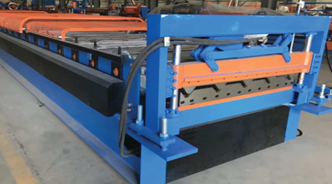 HV Series Roll Forming Machine at Steelbuild manufacturing facility