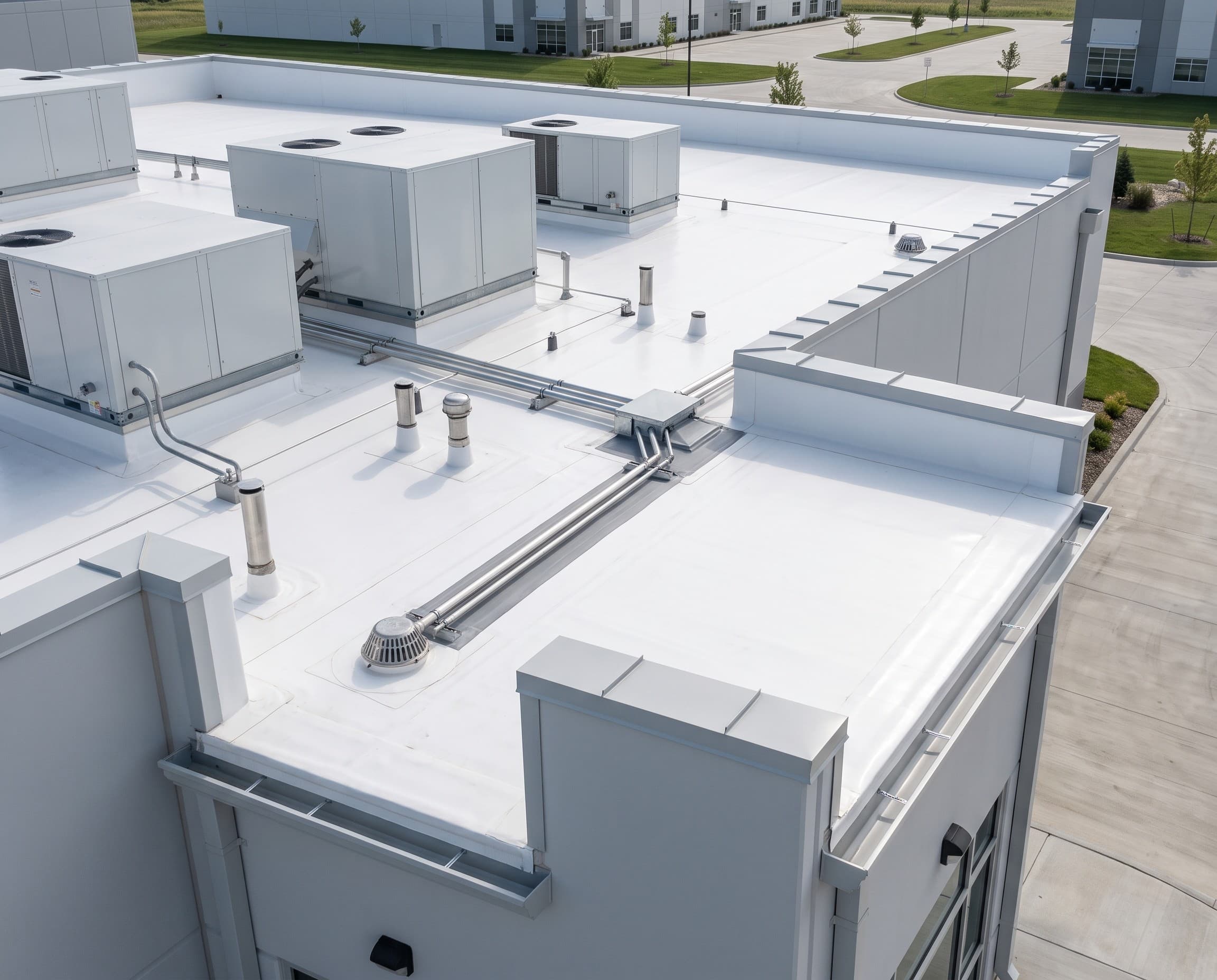 Food & FMCG Processing Plants using engineered roofing and wall-cladding accessories