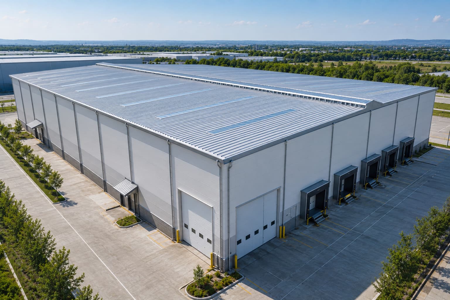 Cold Storage Buildings with standing seam roofing system