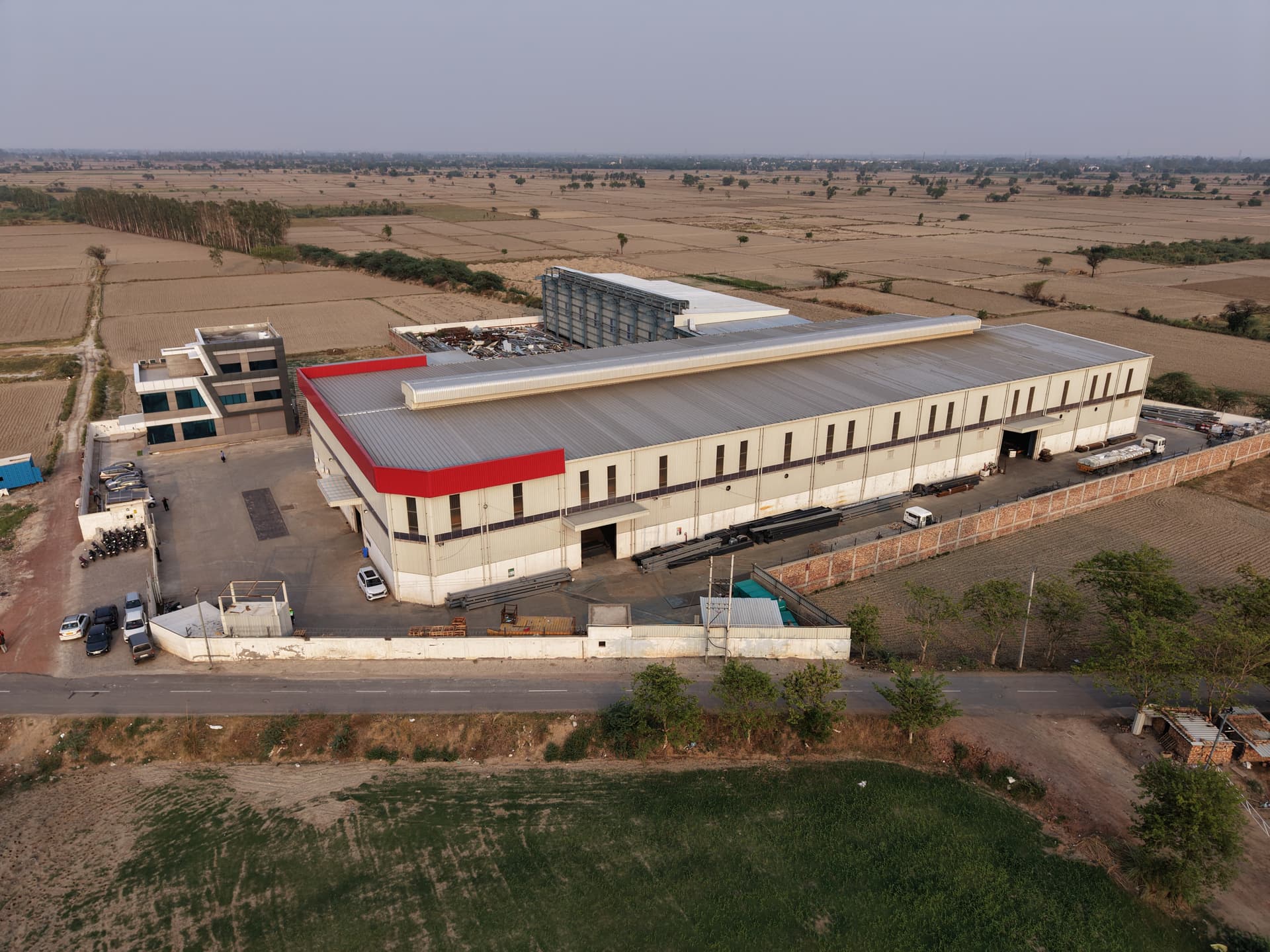 Steelbuild Infra Projects advanced manufacturing facility for Pre-Engineered Buildings