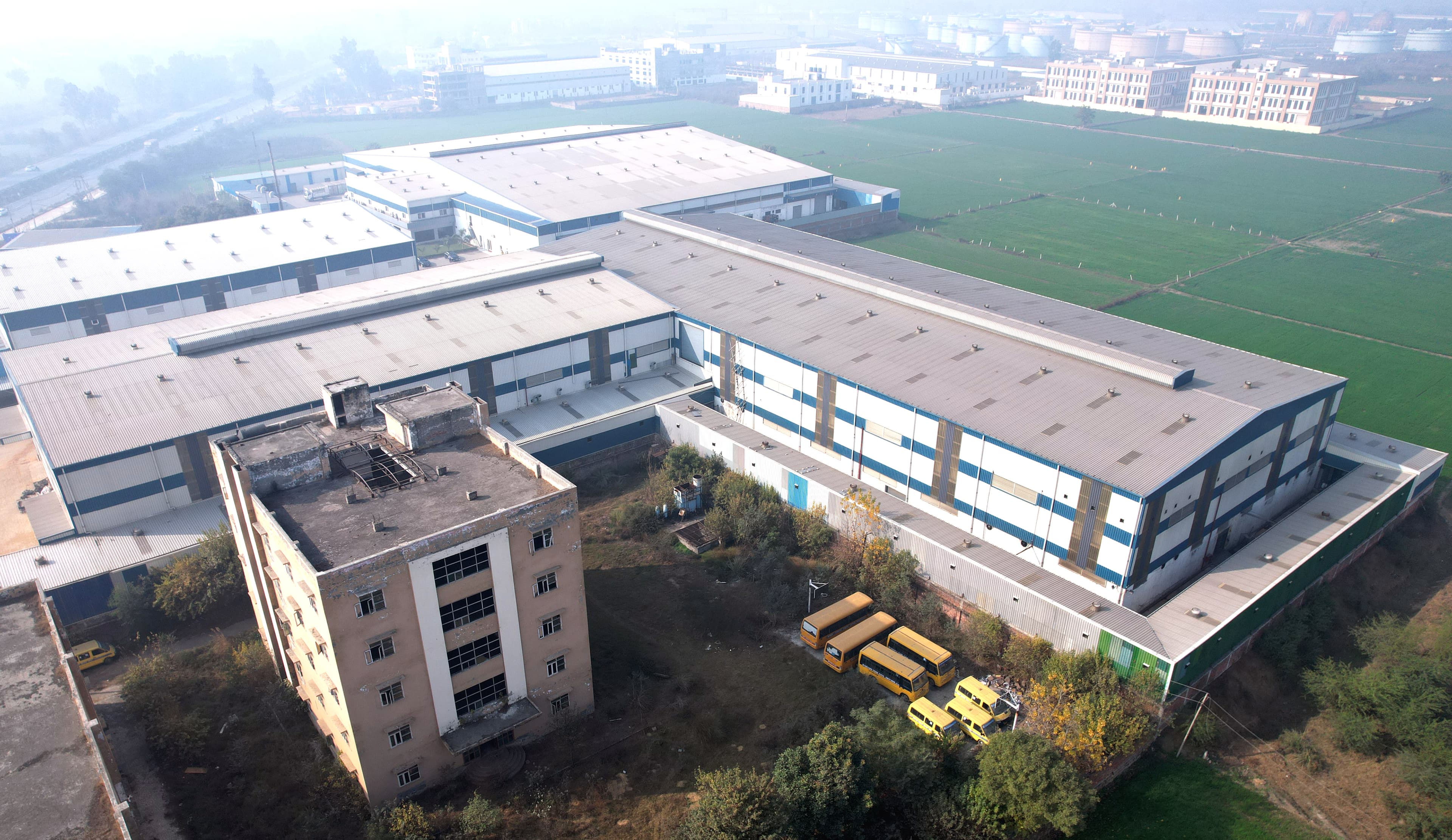 FMCG Pre-Engineered Building solution by Steelbuild Infra Projects
