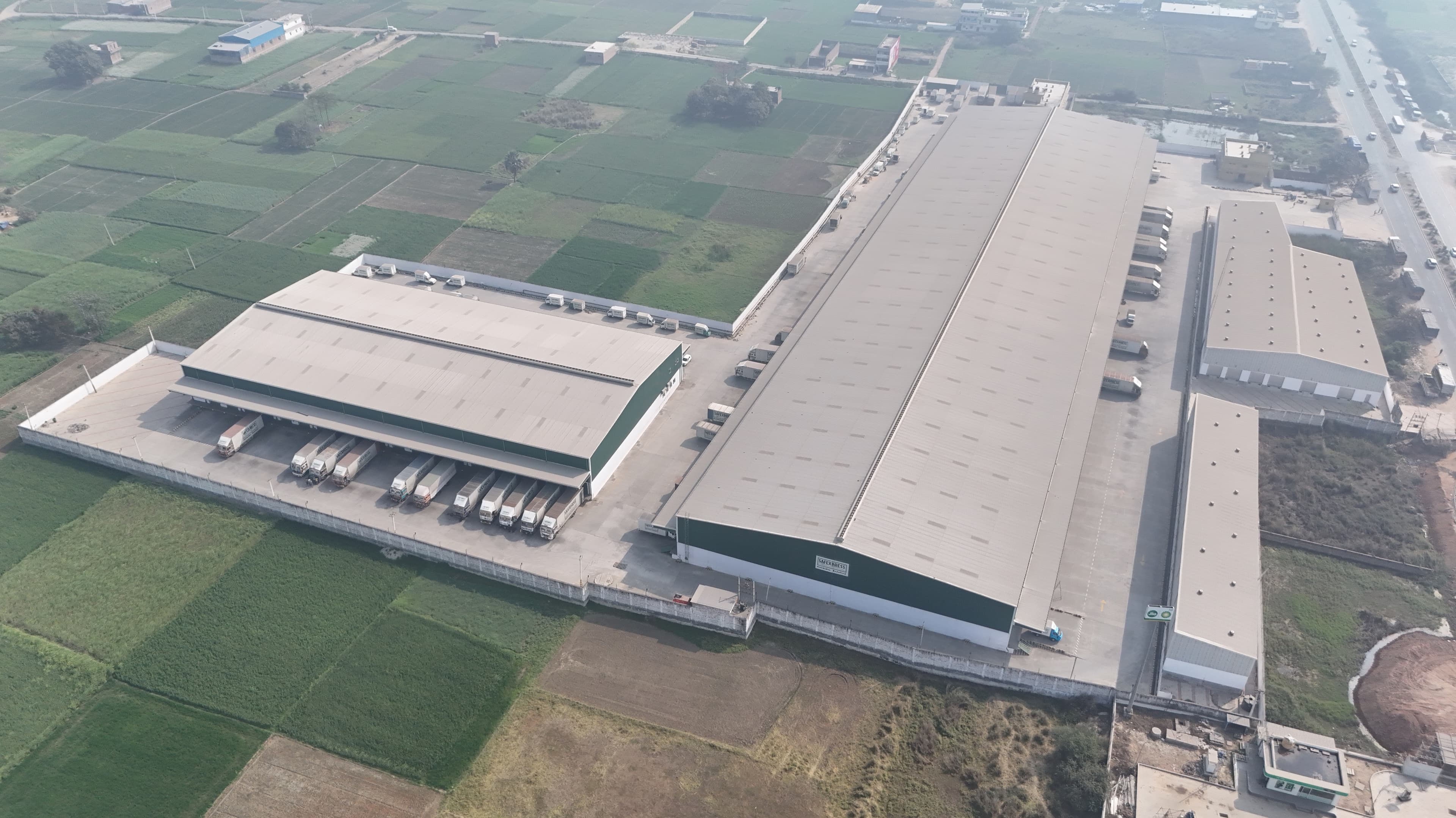 Logistics Pre-Engineered Building solutions by Steelbuild Infra Projects Limited