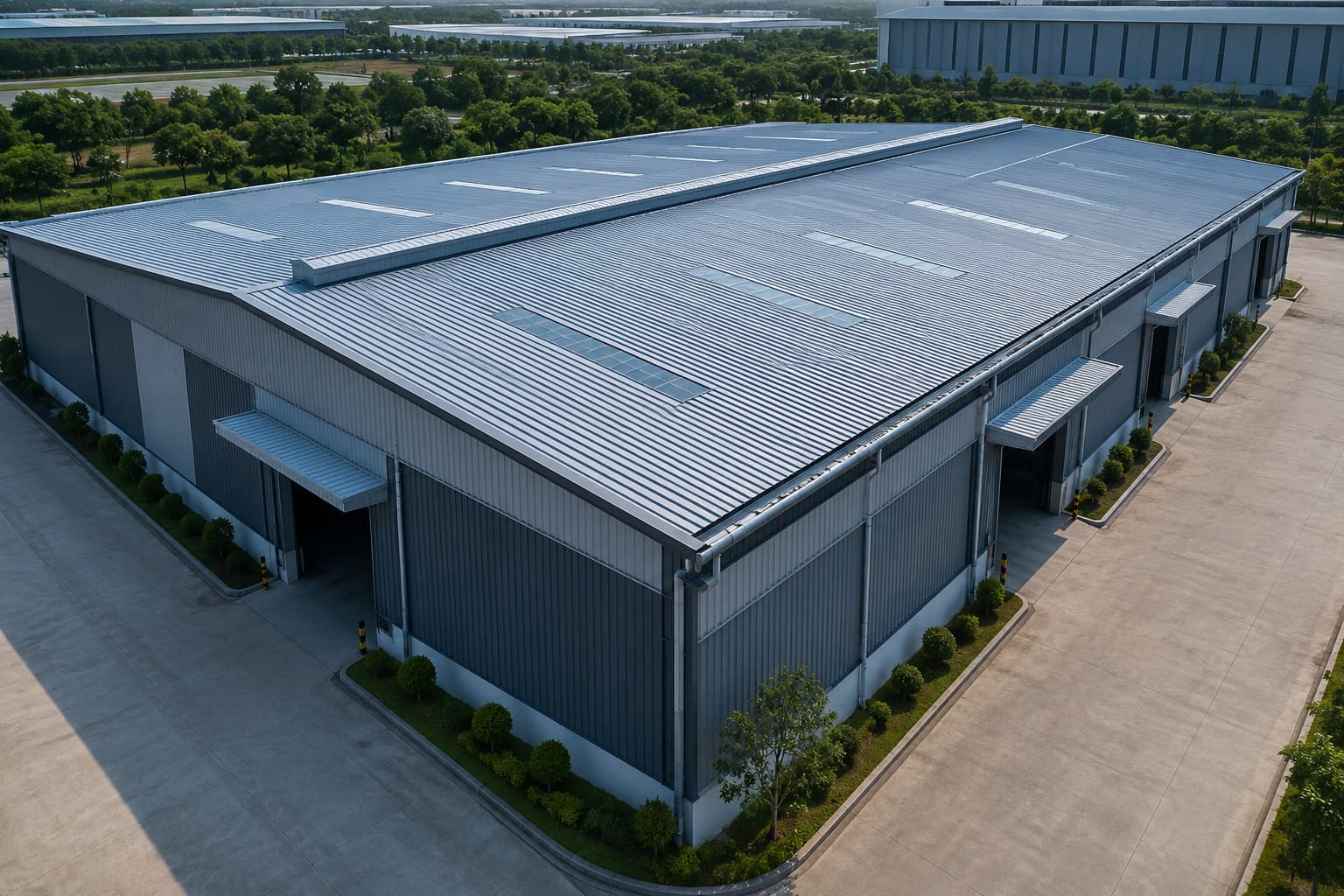 Industrial Roofing Sheet System