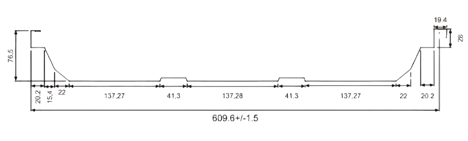 Standing Seam 760 Profile