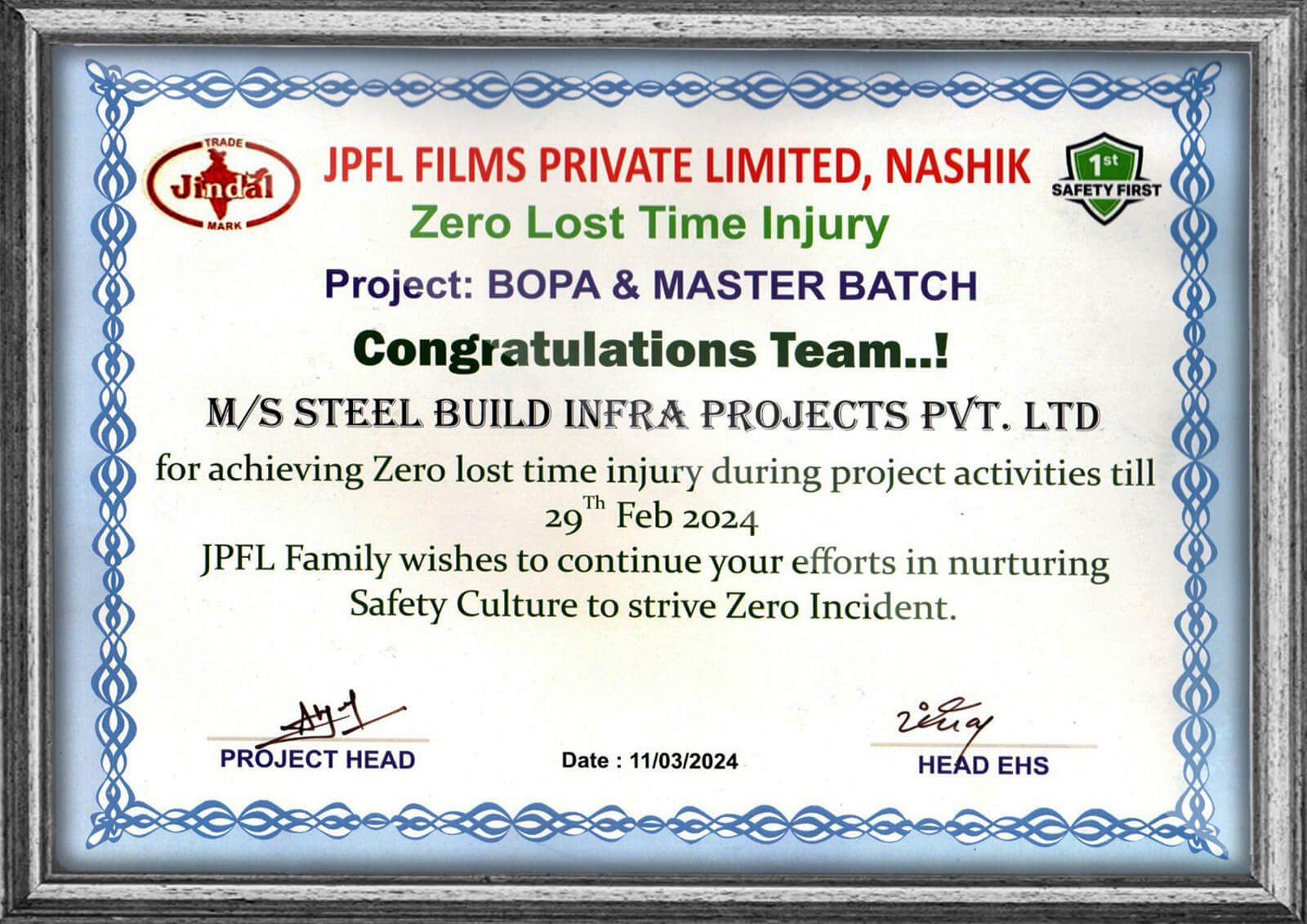 Steelbuild Award