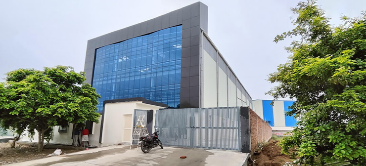 Ecotech Greater Noida project by Steelbuild Infra Projects