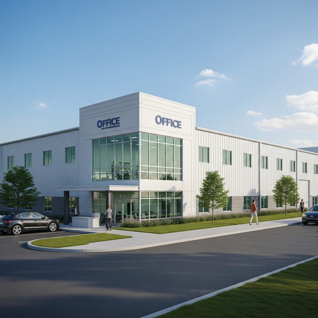 The Time and Cost Benefits of Prefabricated Site Offices in PEB