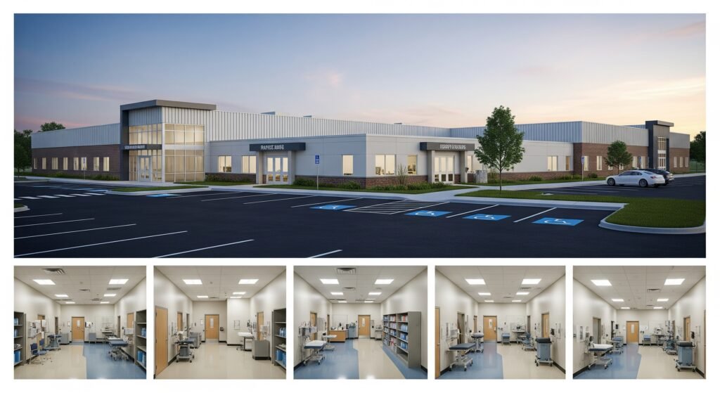 Healthcare Infrastructure with PEB