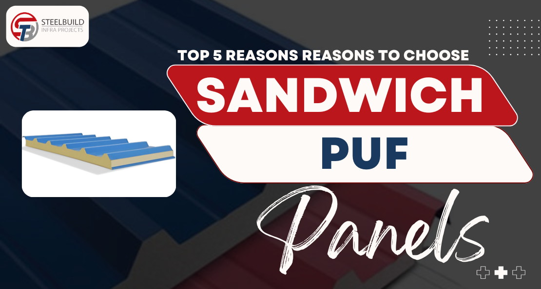 Top 5 Reasons to Choose PUF Sandwich Panels for Your Industrial Building